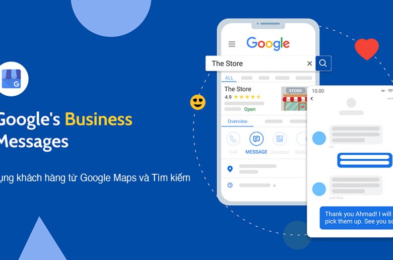 Google Business Message – Tận dụng khách hàng từ Google Maps và Tìm kiếm